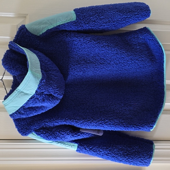 XERSION BRAND GIRLS BLUE & GREEN HOODED ZIPPERED JACKET SIZE LARGE 14 - Picture 11 of 16